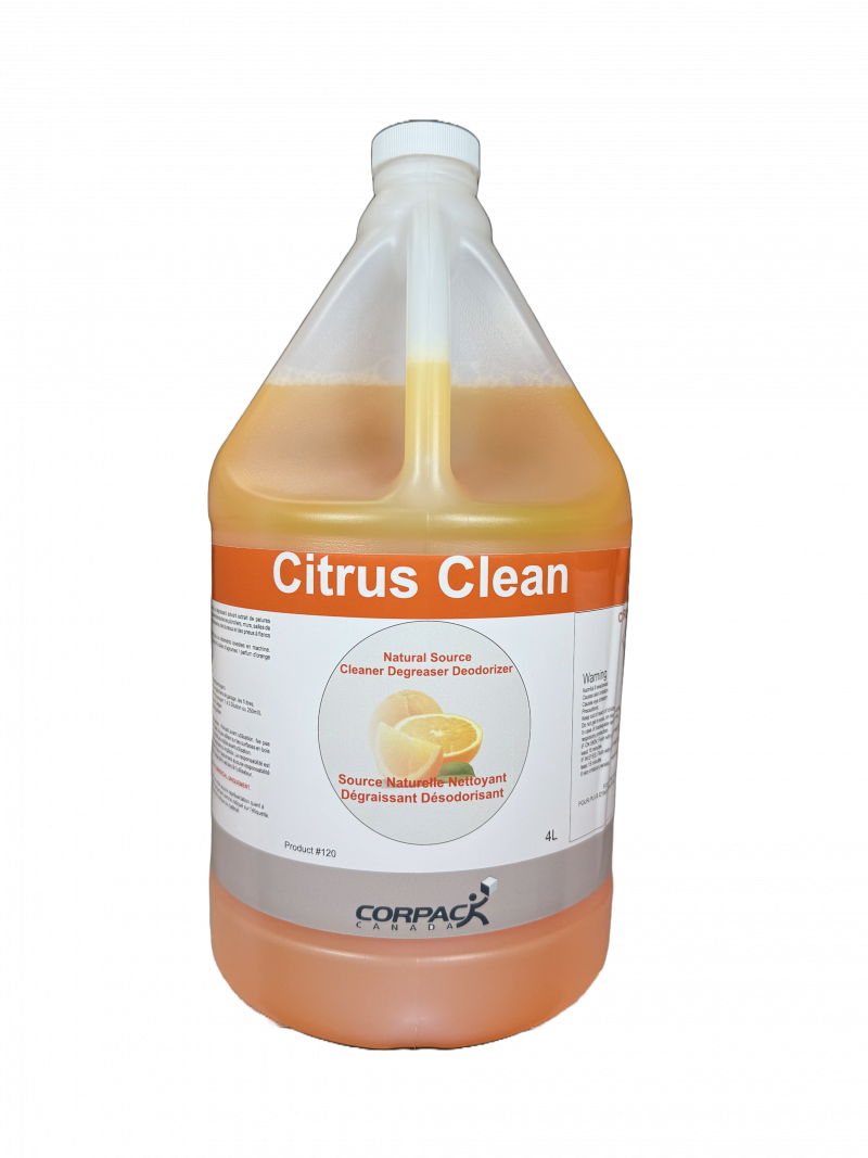 Citrus Clean Cleaner/Degreaser - 4L