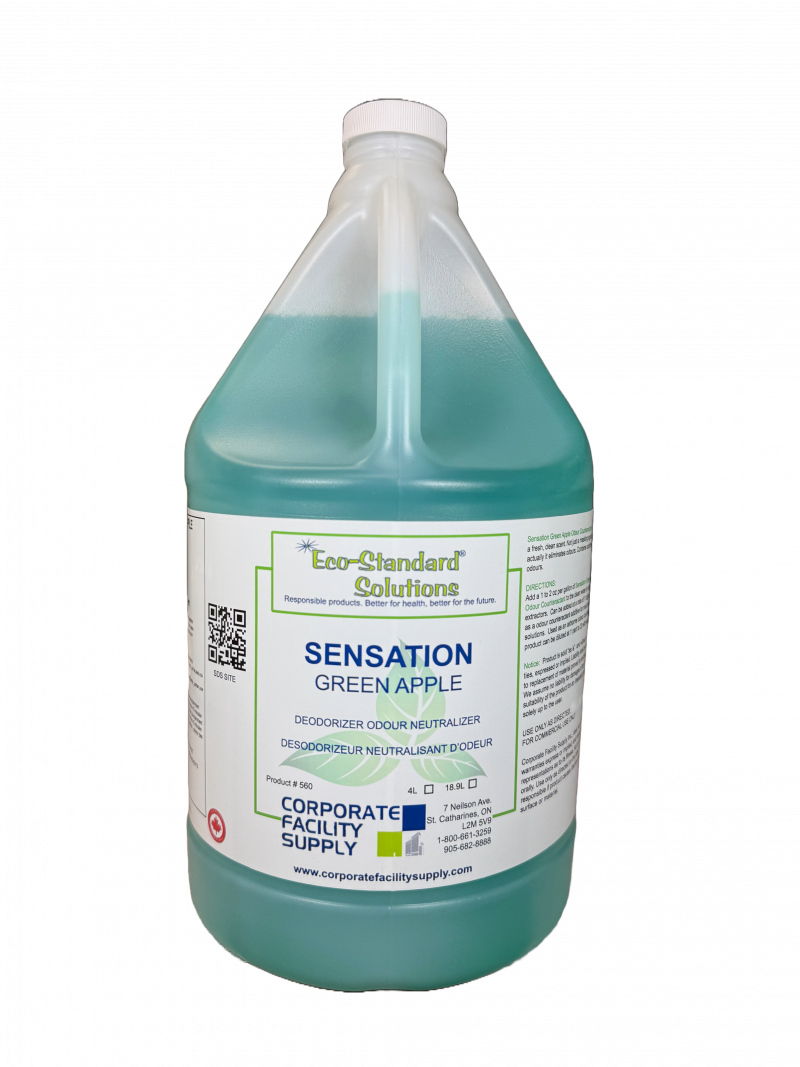 SENSATION  Odor Counteractant - Green Apple 4L